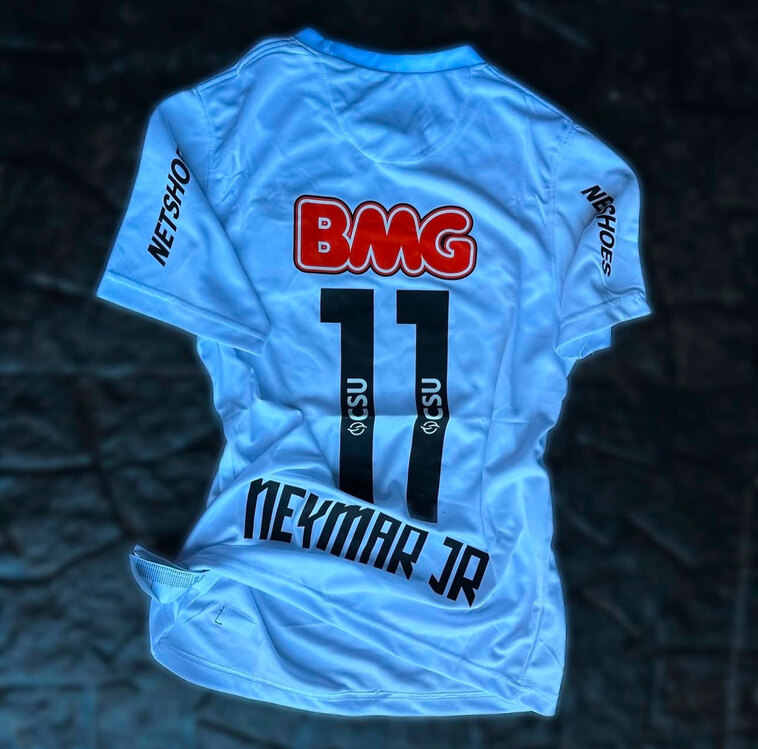 2012-13 Santos FC Neymar JR x 11