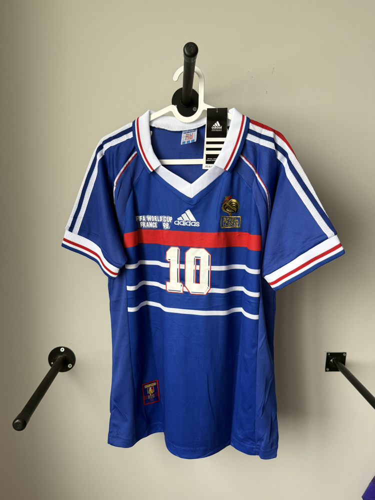 FRANSA RETRO 1998 DÜNYA KUPASI ZİDANE MAÇ FORMASI 