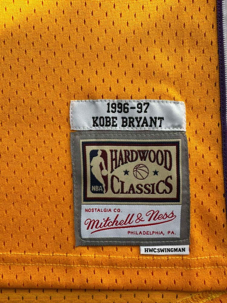 Los Angeles Lakers Kobe Bryant Icon Edition Hardwood Classics Forması