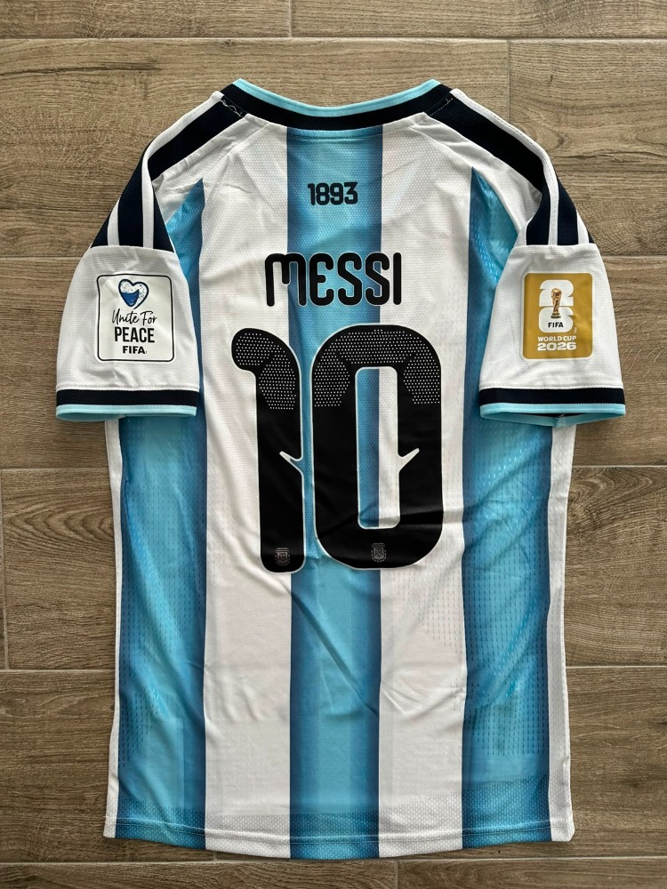 Arjantin 2026 Lionel Messi Cezayir Maçı Dünya Kupası Forması