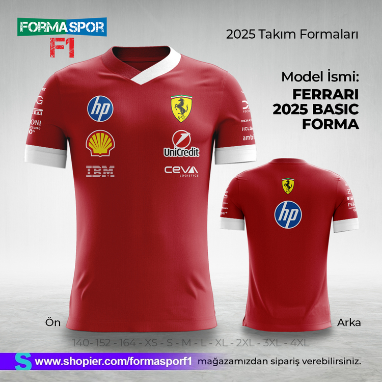 Ferrari 2025 Basic Forma | FormaSporF1
