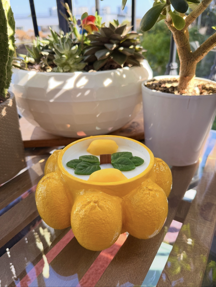 Amalfi Tekli Limon Mumluk (Soya Wax)