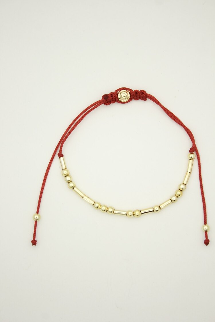 Morse Codes Bileklik | Gold | SANA ÖZEL