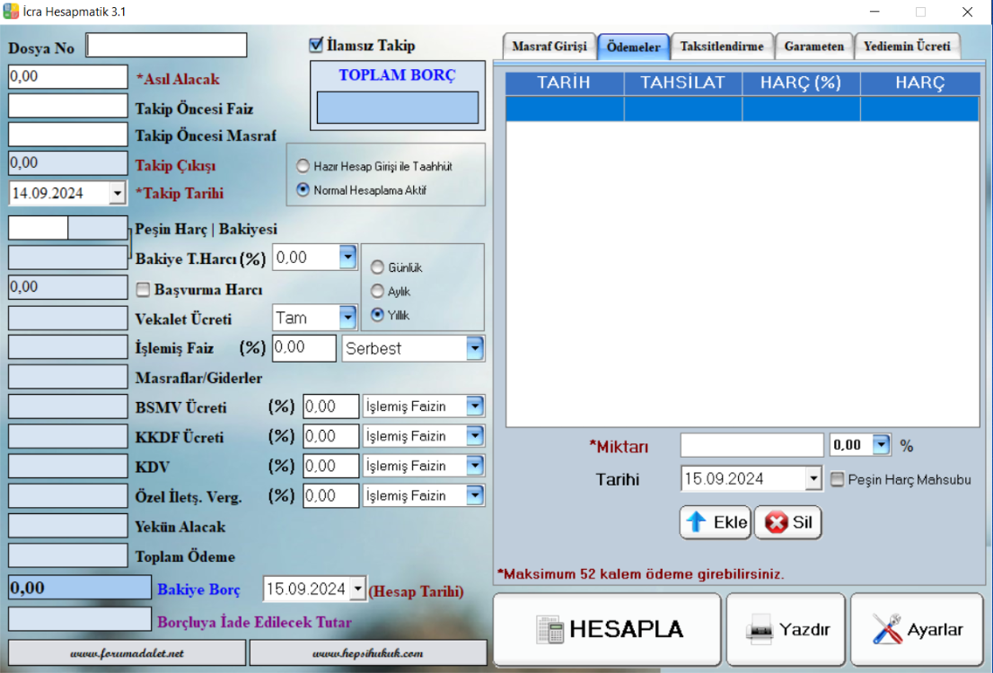İcra Hesapmatik 3.2