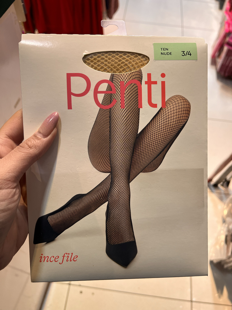 LXL ten rengi file külotlu çorap