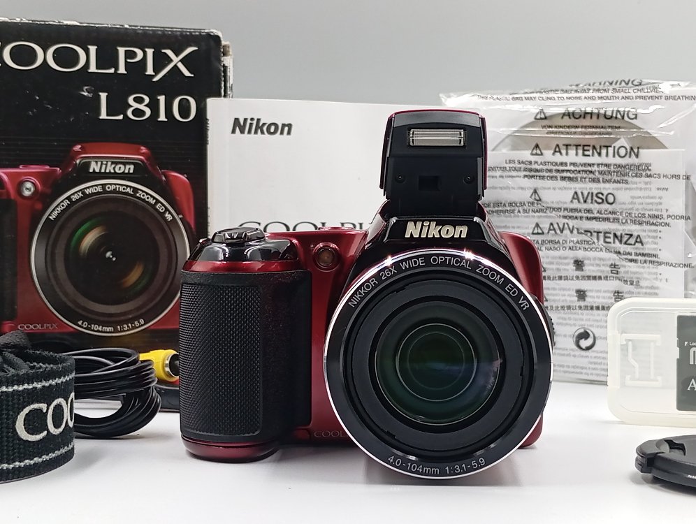 NİKON L810 16 MP 26x ZOOM FULL SET
