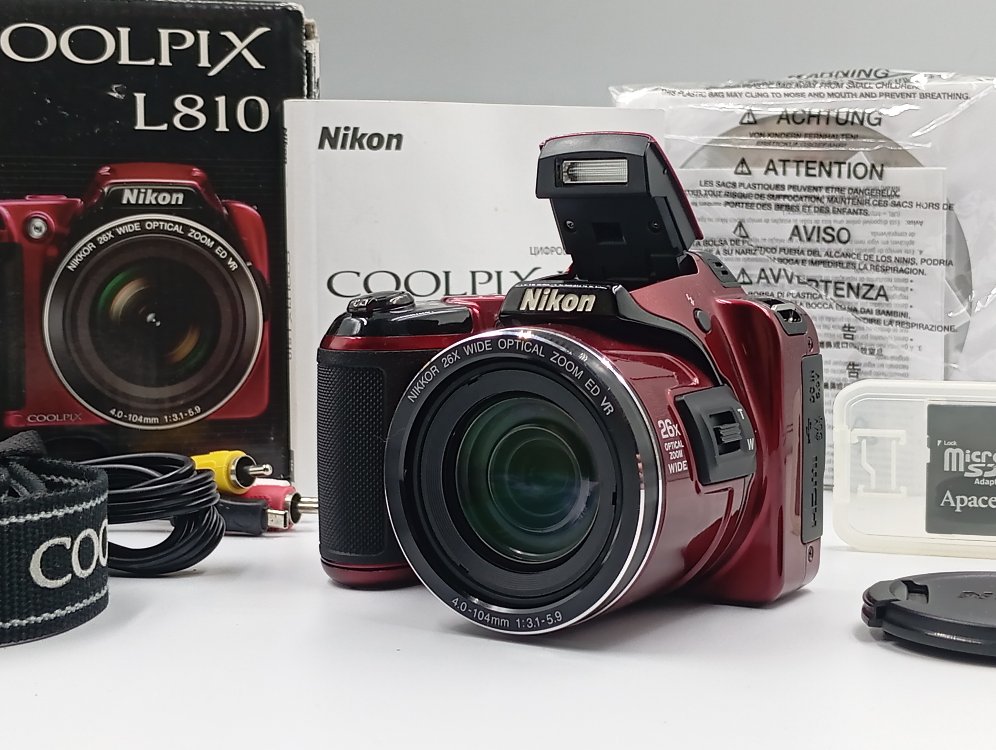 NİKON L810 16 MP 26x ZOOM FULL SET
