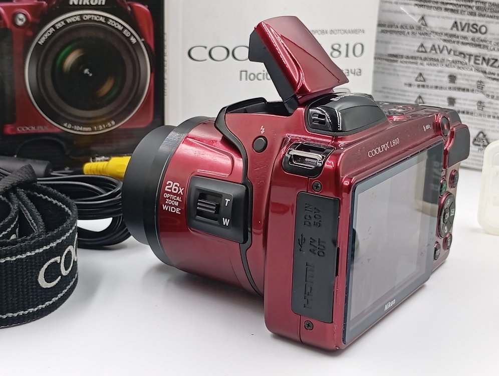 NİKON L810 16 MP 26x ZOOM FULL SET