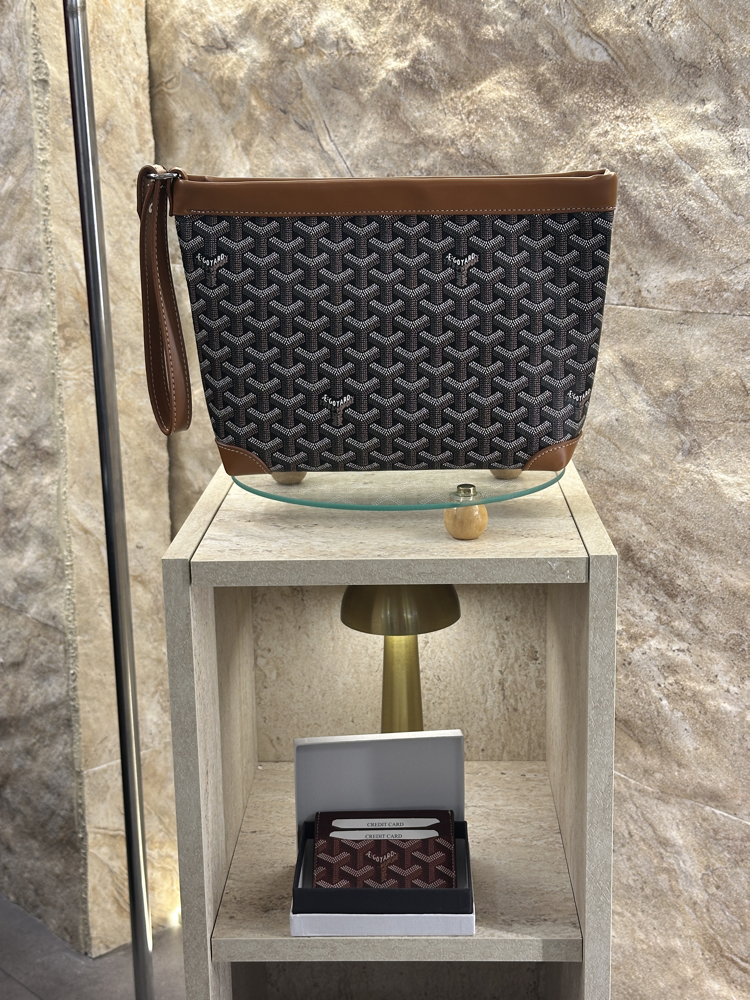 Goyard Kahverengi El Çantası
