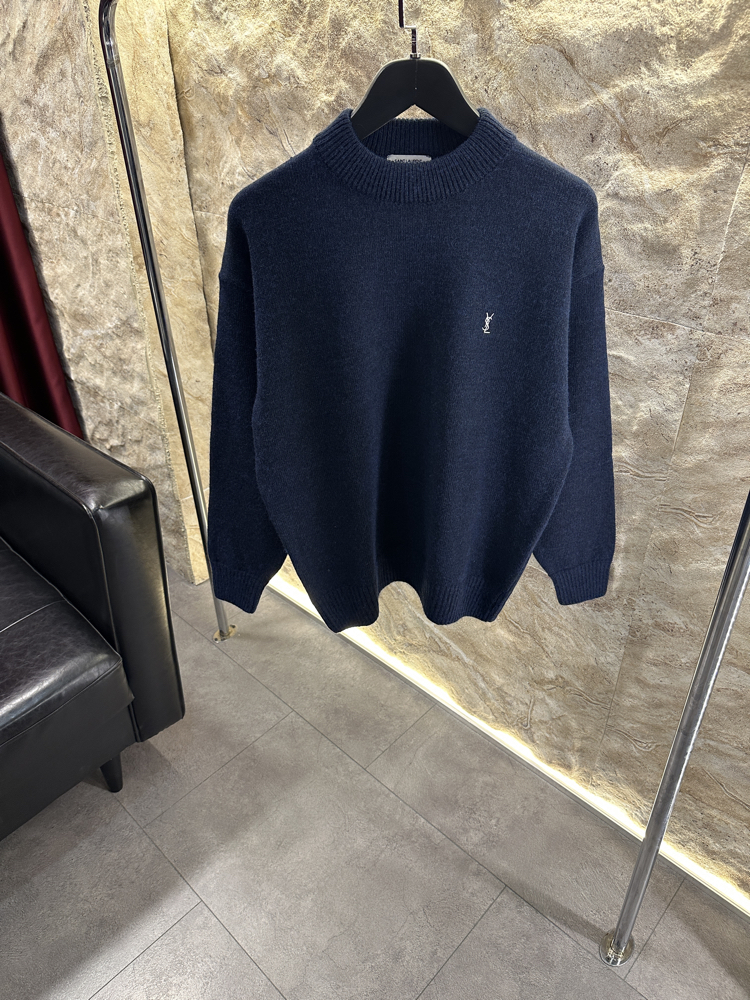 Yves Saint Laurent Lacivert Kazak