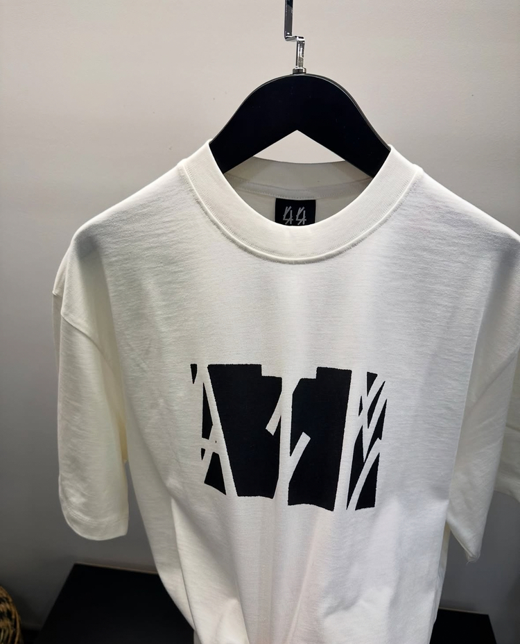 44 Label Group ATM White Cotton T-Shirt