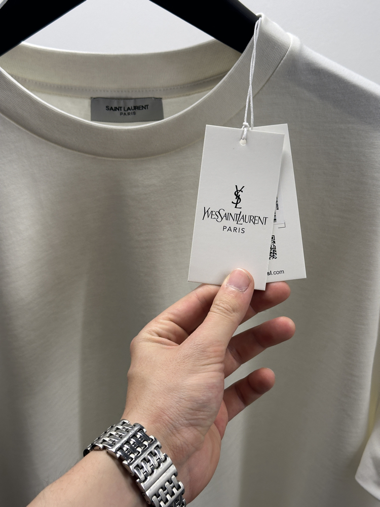 Yves Saint Laurent Logo T-Shirt