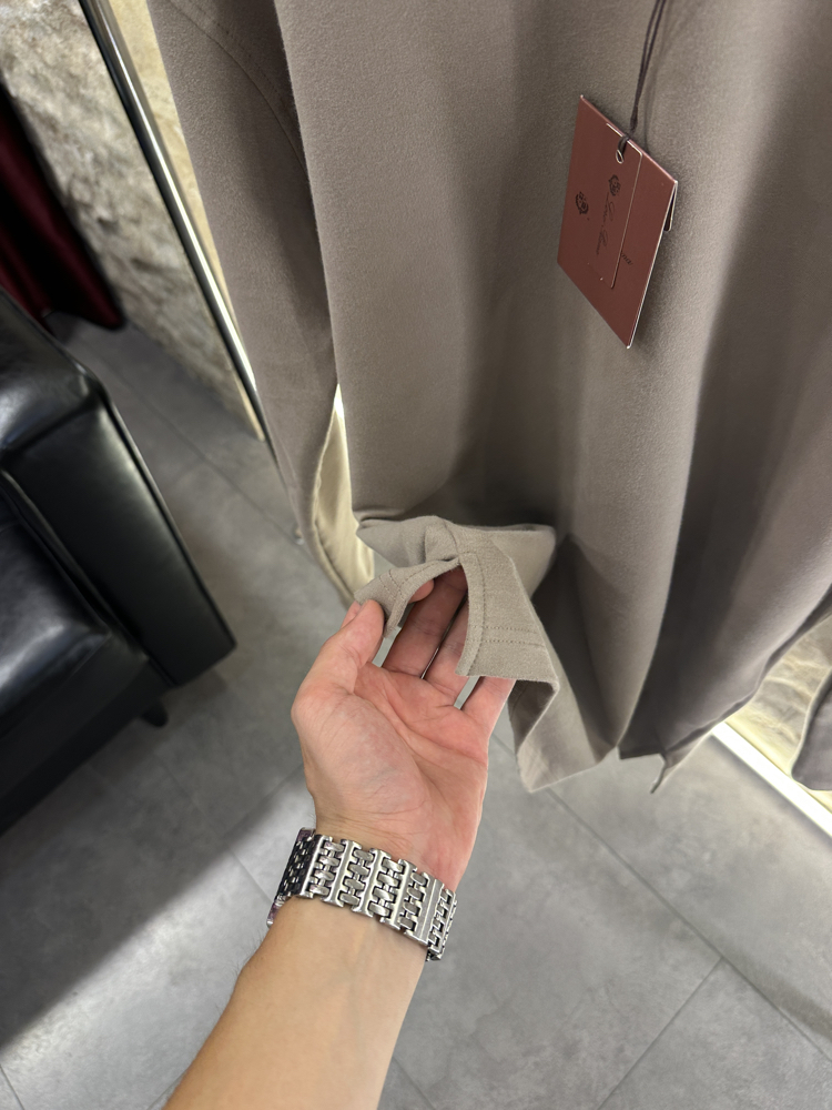 Loro Piana Bej Rengi Baharlık Sweatshirt 