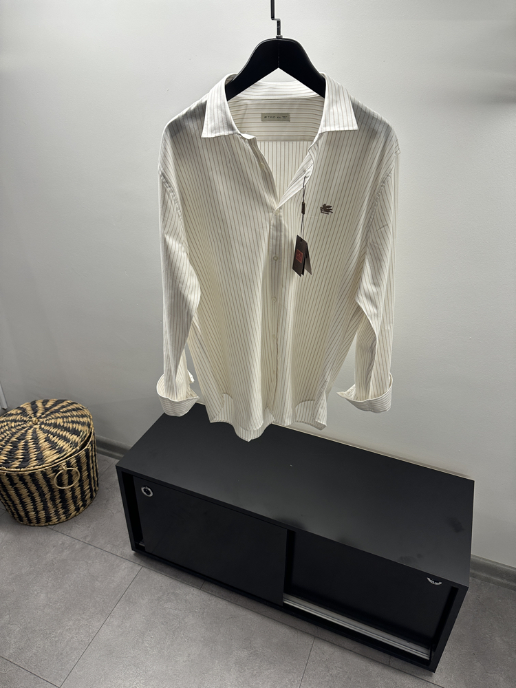 Etro Stripped Logo Shirt