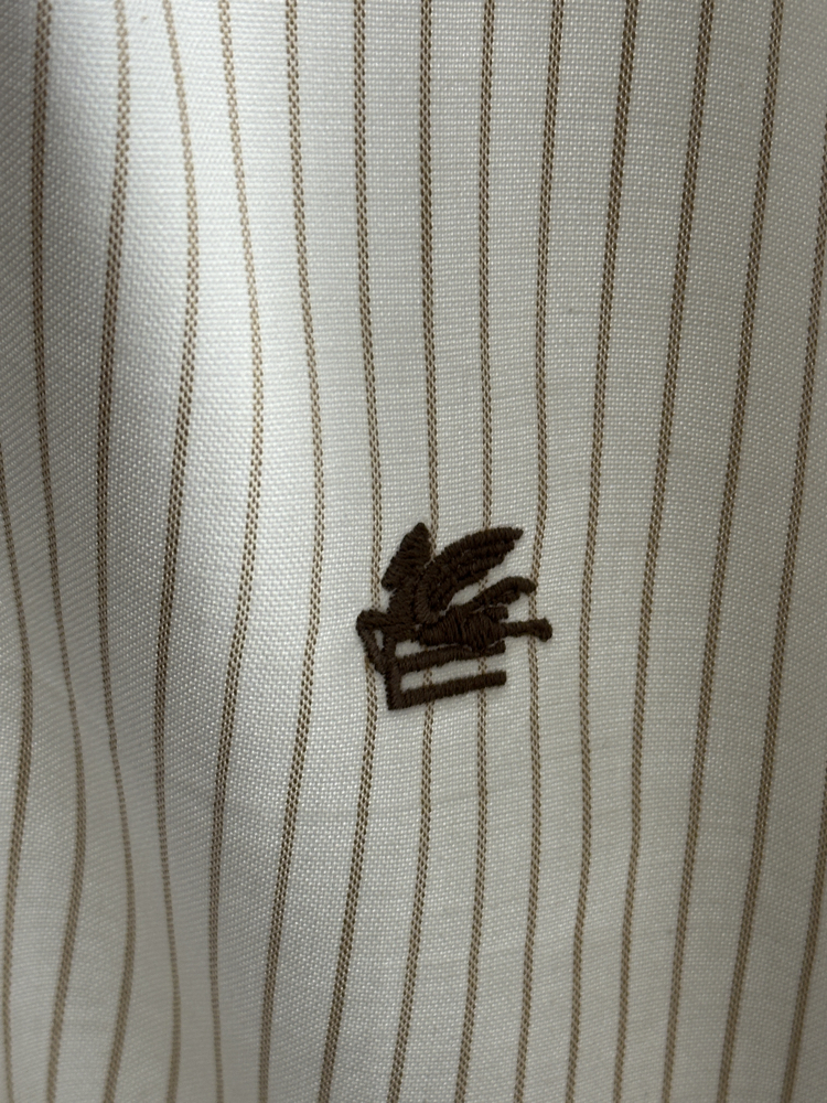 Etro Stripped Logo Shirt