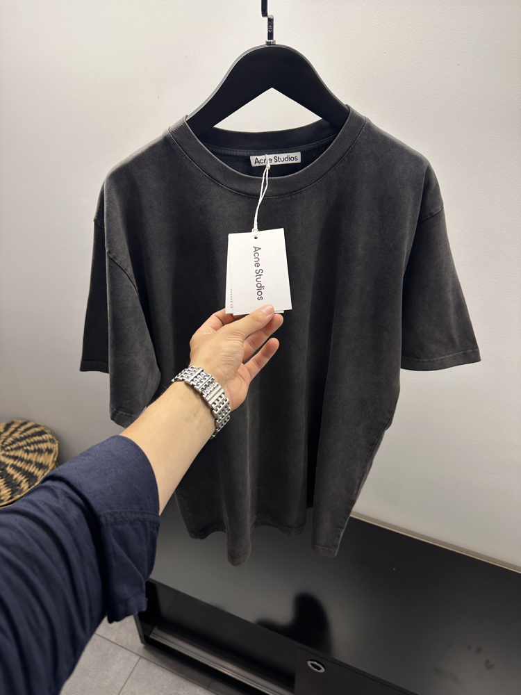 Acne Studios Antrasit Renk Tişört