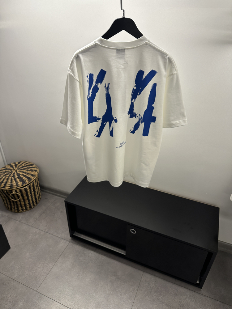 44 Label Group Mavi Logo T-Shirt