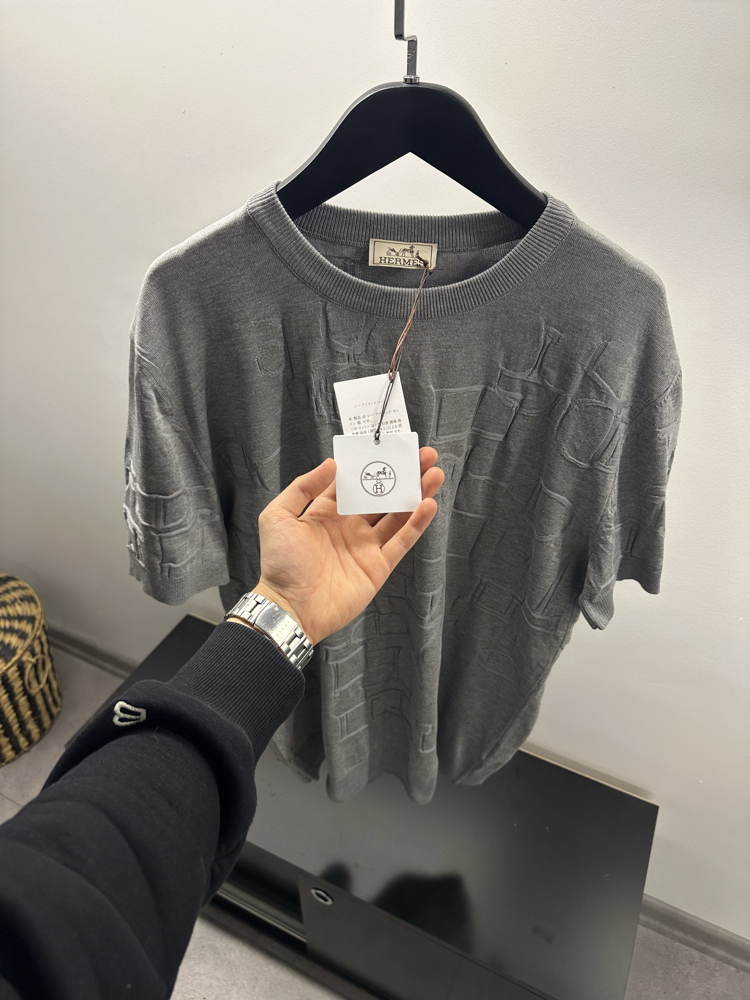 Hermés Crew-Neck Knit Shirt