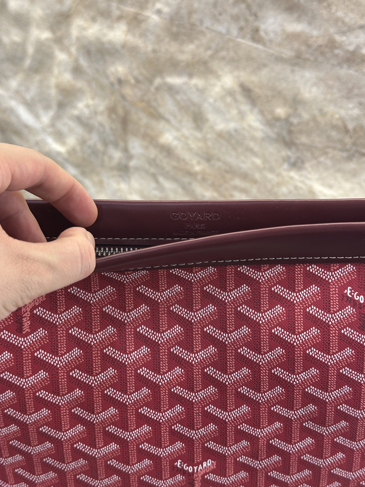 Goyard Bordo El Çantası 