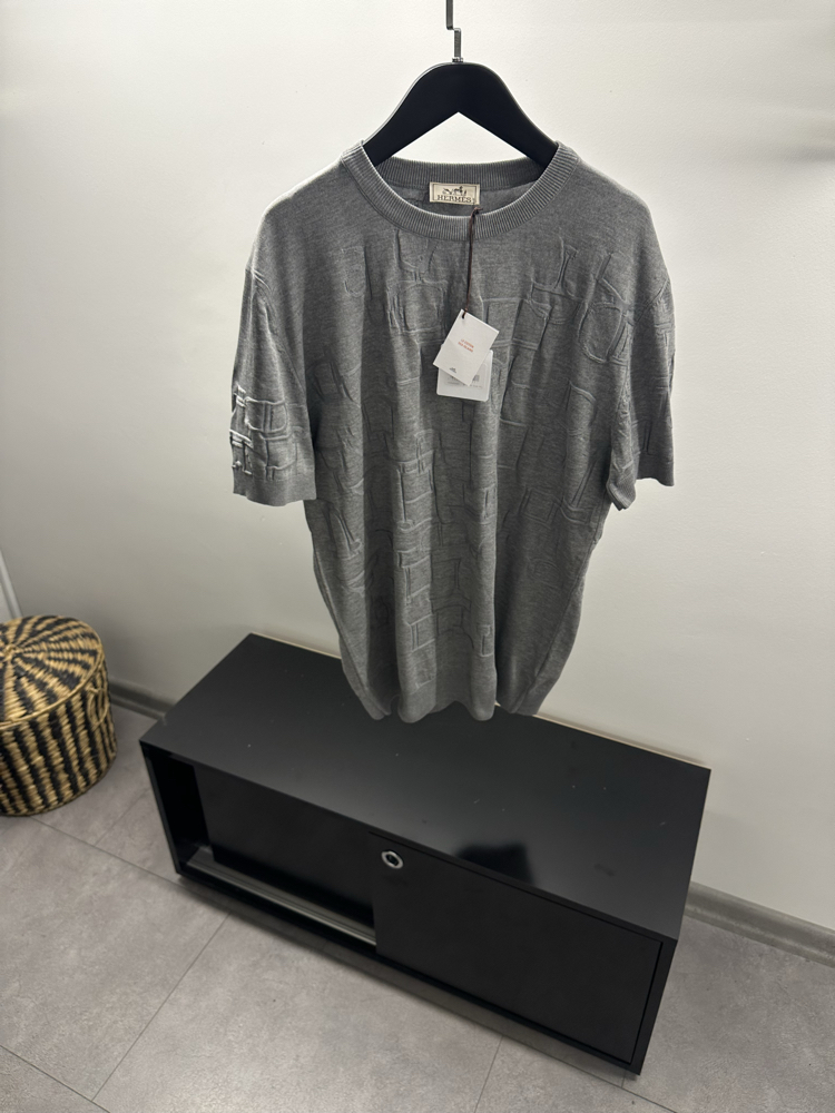 Hermés Crew-Neck Knit Shirt