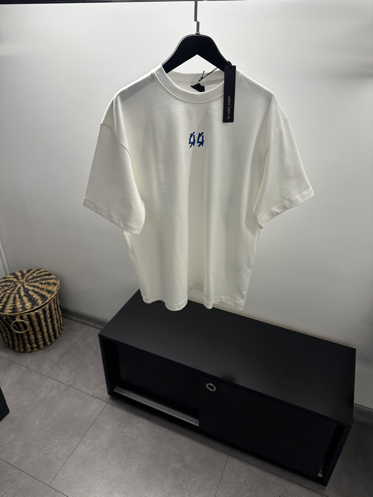 44 Label Group Mavi Logo T-Shirt