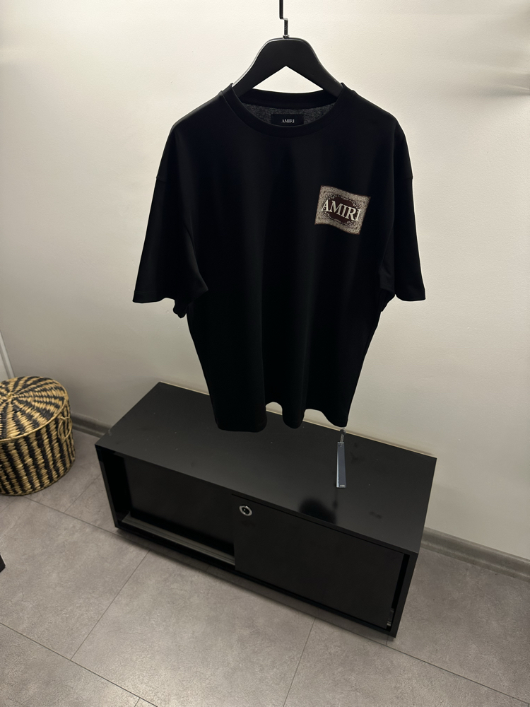 Amiri Printed Crew-Neck Logo T-Shirt