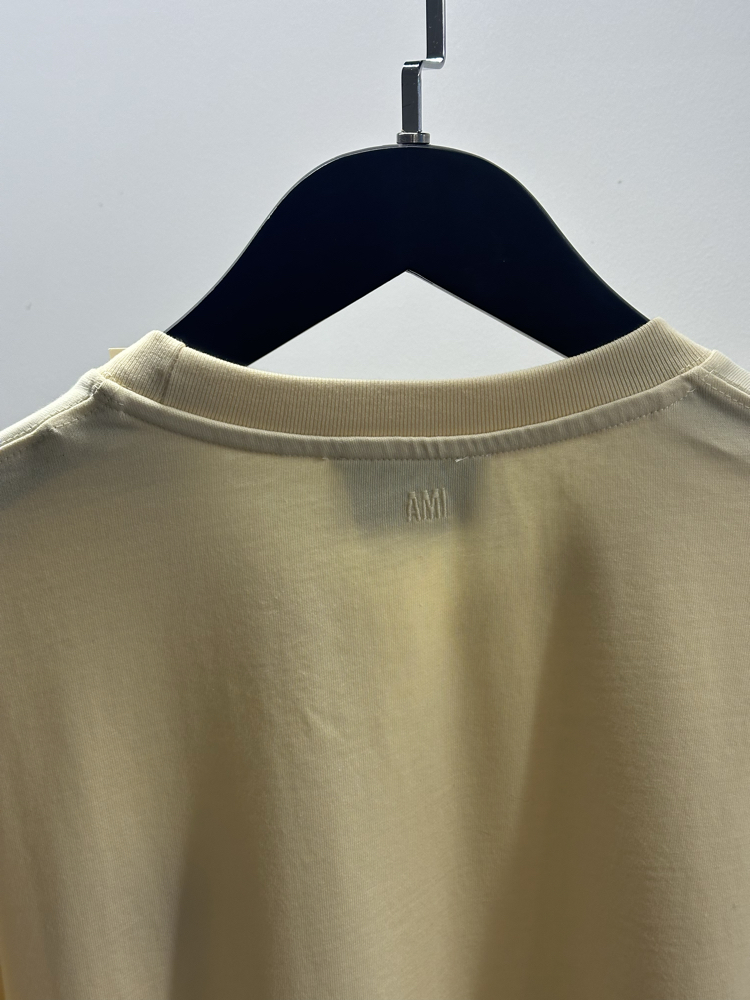 Ami Paris De Coeur logo-embroidered T-shirt
