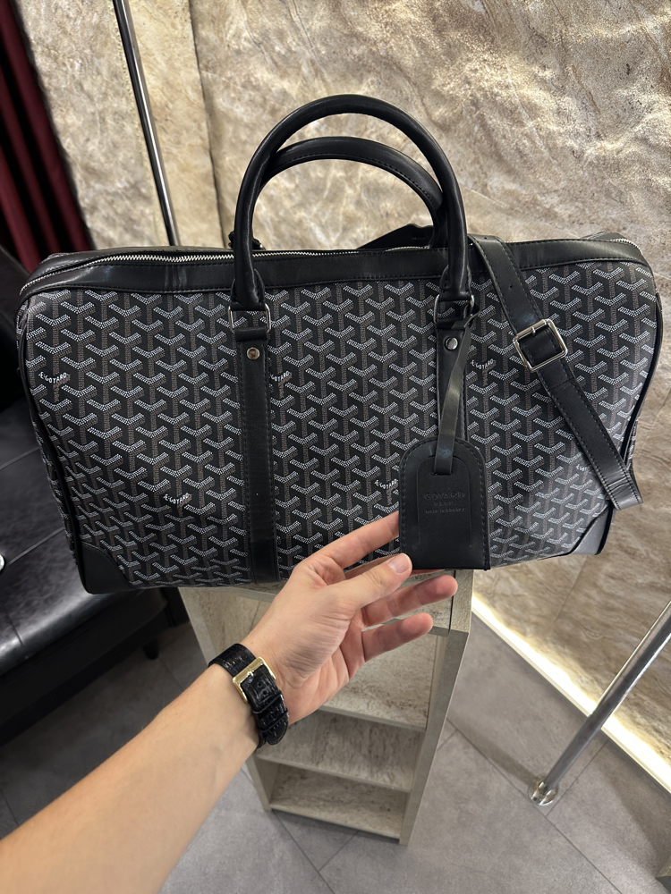 Goyard Siyah Seyahat Valizi 
