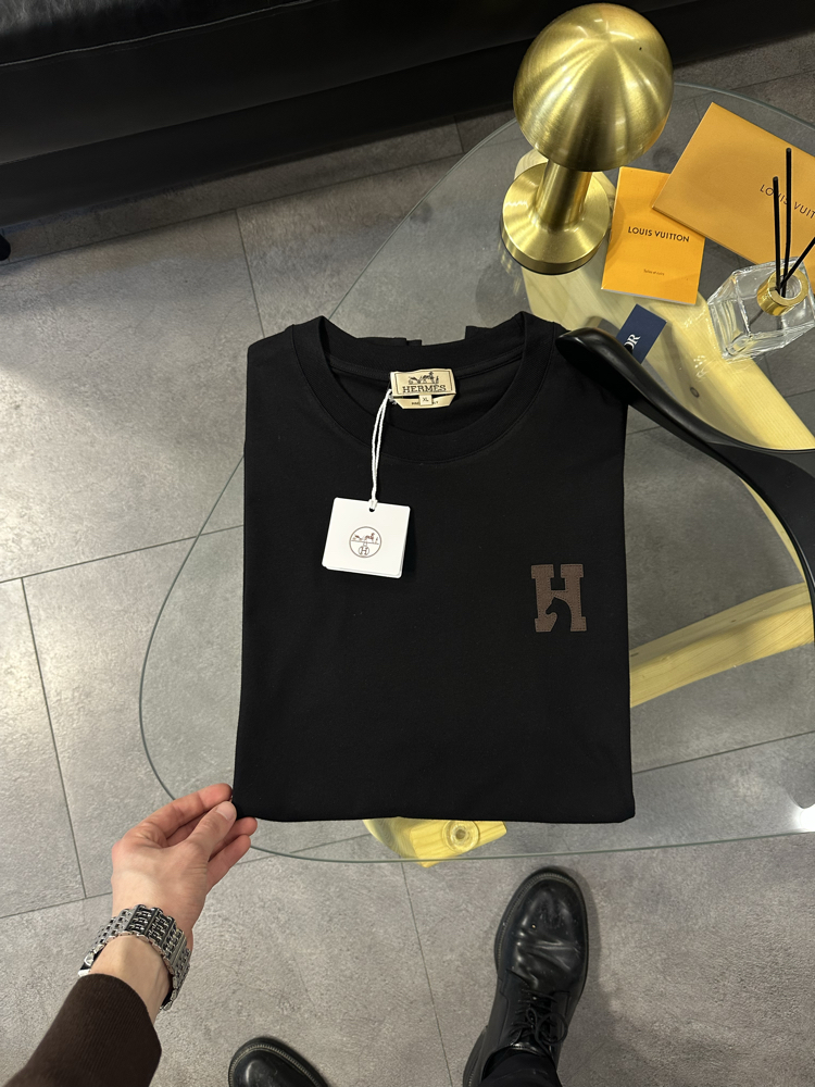 Hermés ‘H’ Chavel Cotton T-Shirt