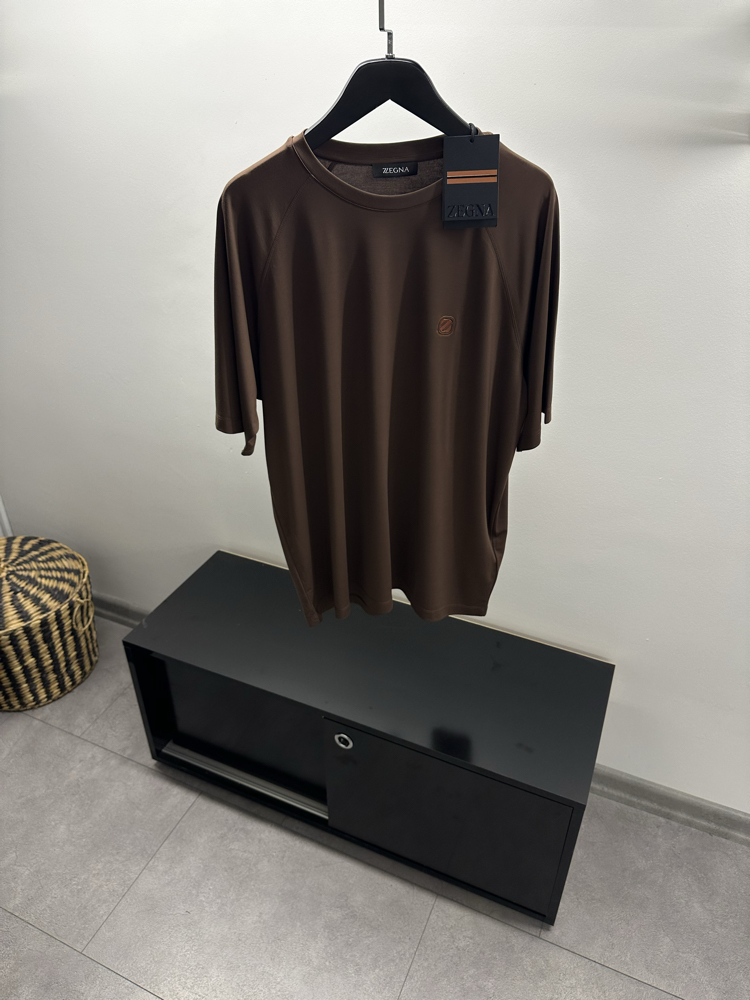 Zegna Logo Crew-Neck T-shirt