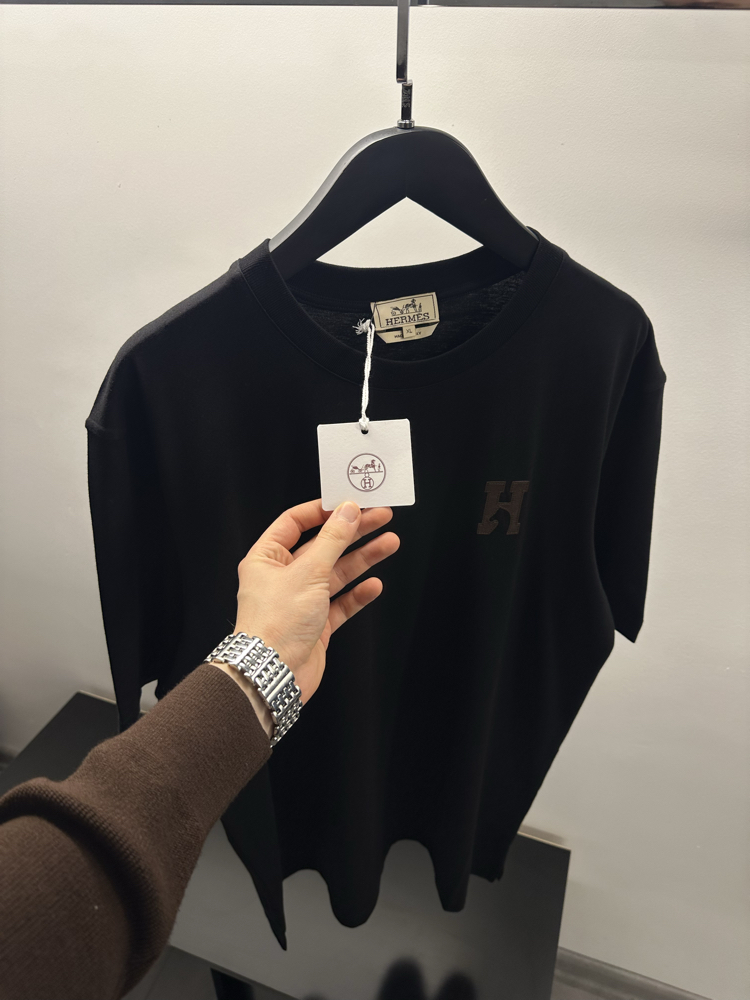 Hermés ‘H’ Chavel Cotton T-Shirt