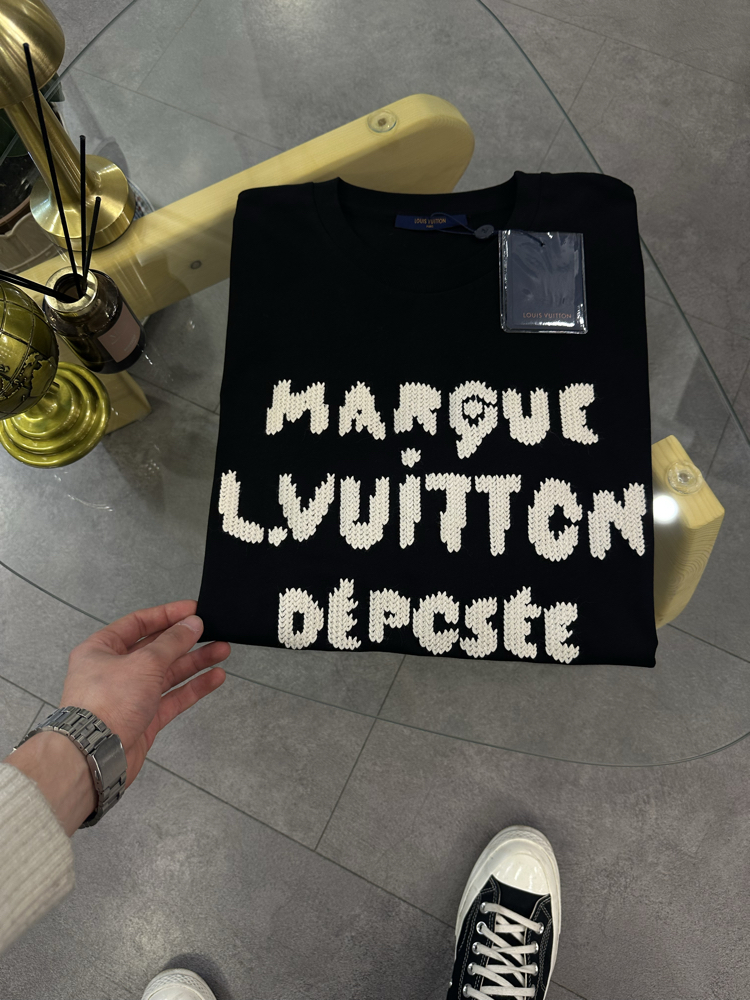 Louis Vuitton Embroidered Signature T-Shirt