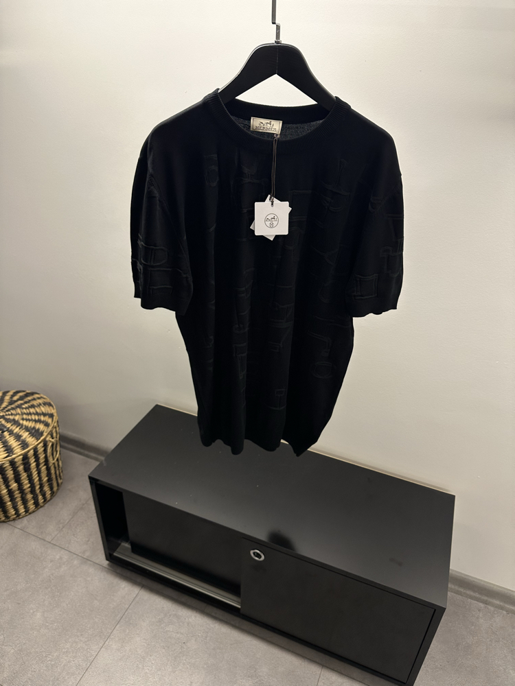 Hermés Crew-Neck Knit Shirt 