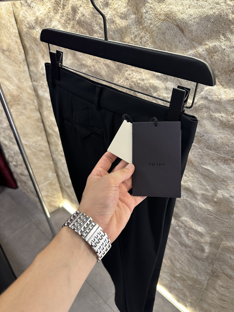 Prada Siyah Renk Jogger Pantolon