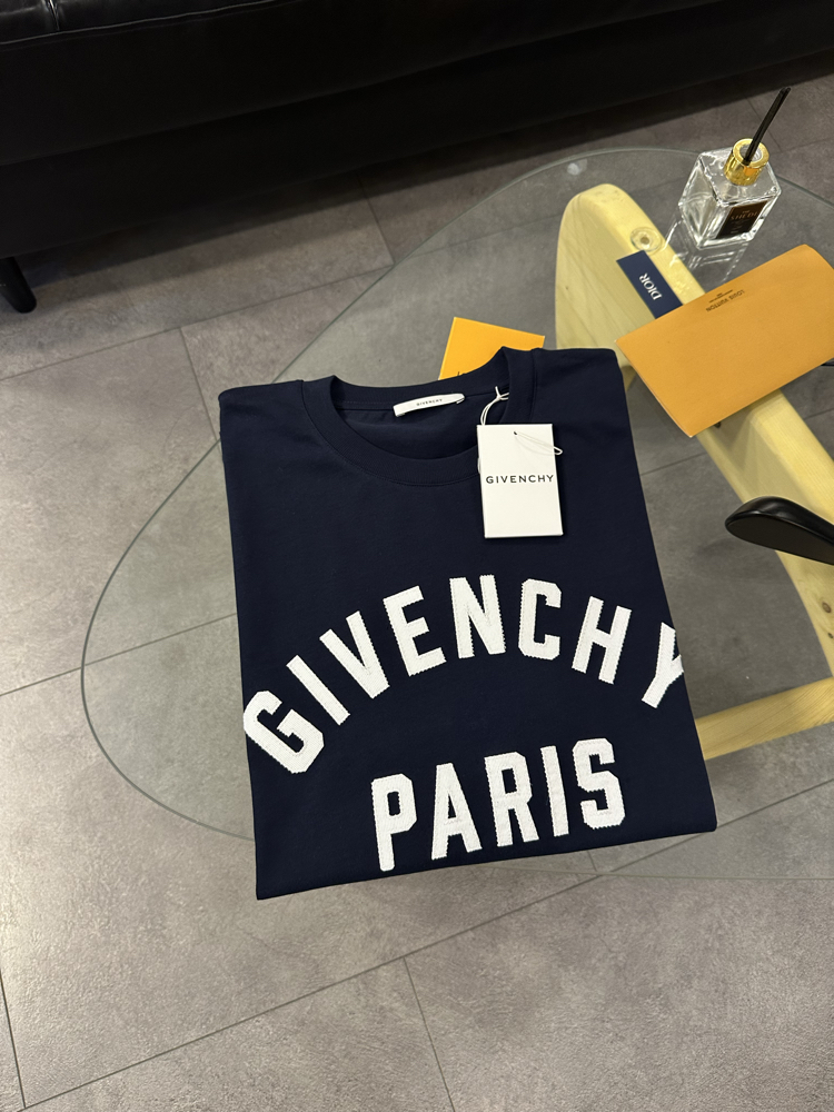 Givenchy Paris Cotton Jersey T-shirt