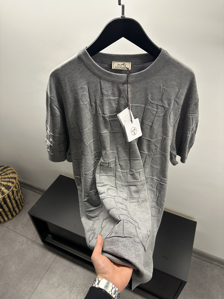 Hermés Crew-Neck Knit Shirt