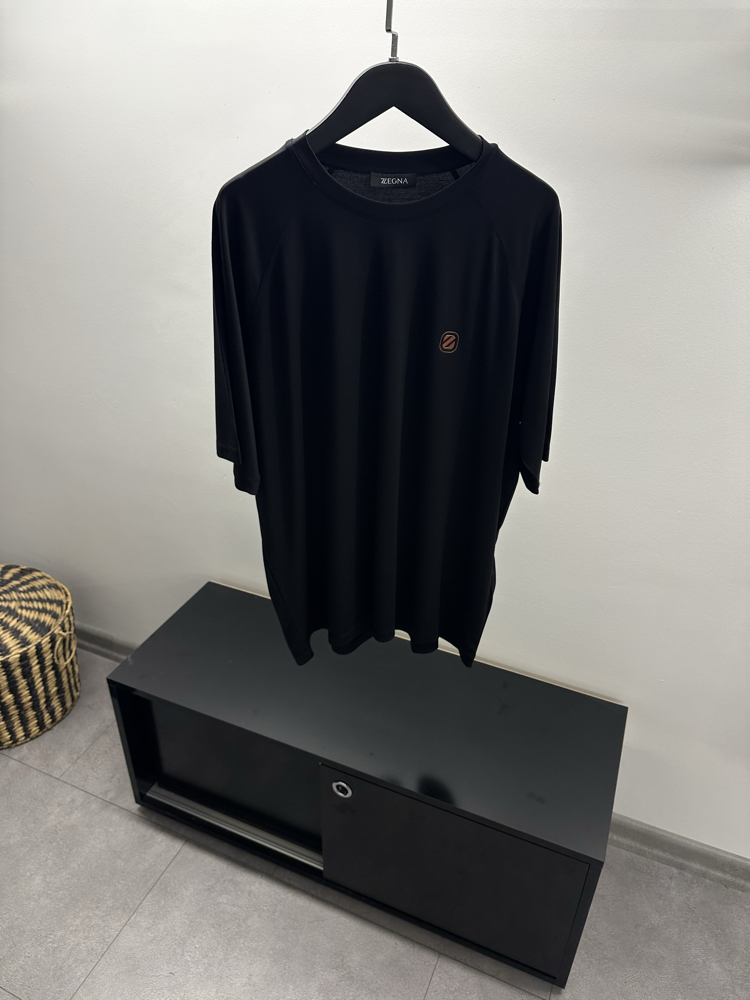 Zegna Logo Crew-Neck T-shirt