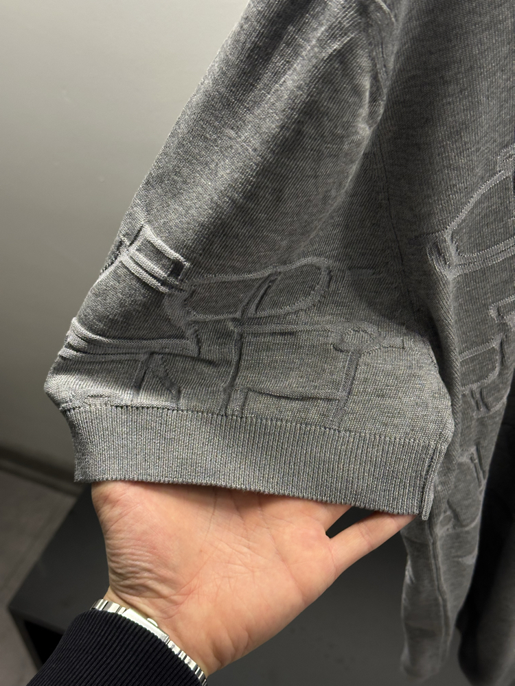 Hermés Crew-Neck Knit Shirt