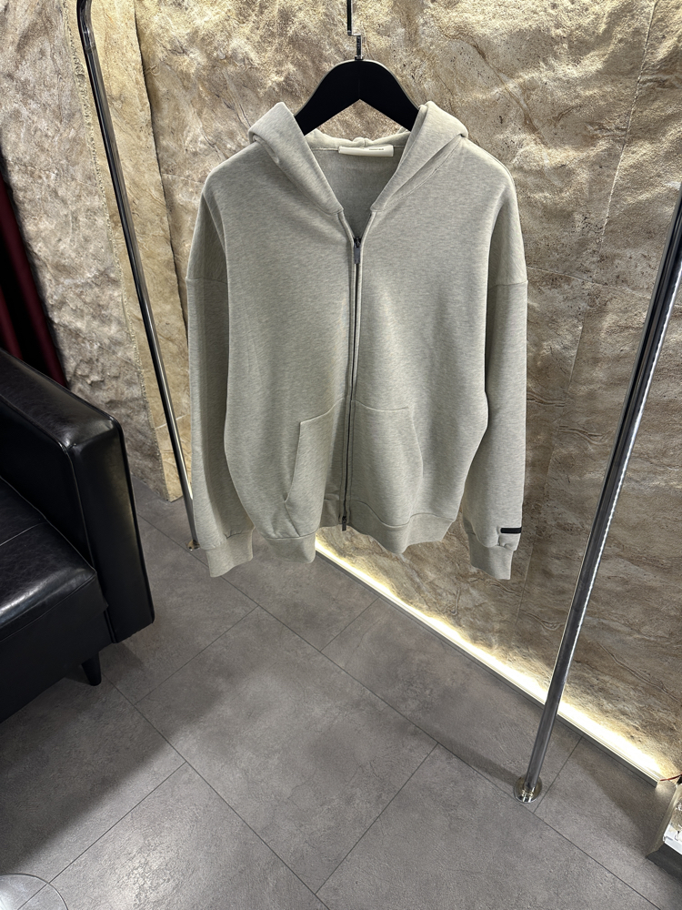 Essentials Fear Of God Kapüşonlü Fermuarlı Sweatshirt