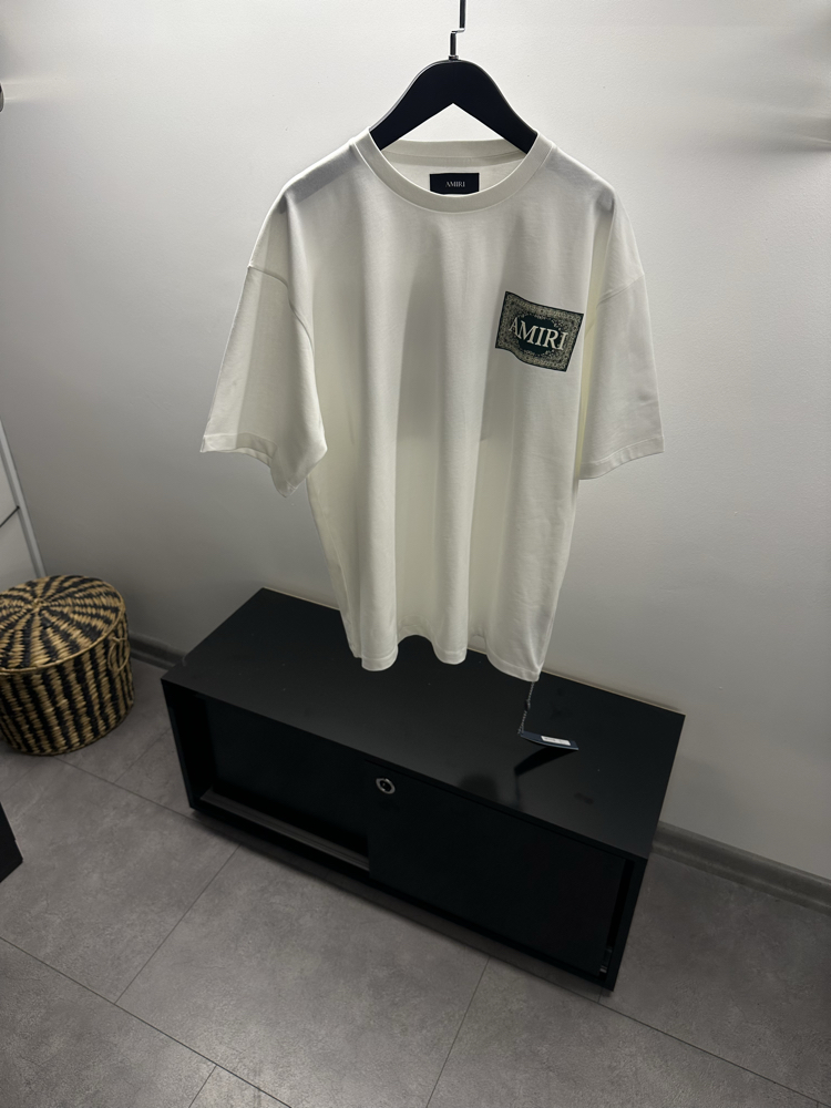 Amiri Printed Crew-Neck Logo T-Shirt