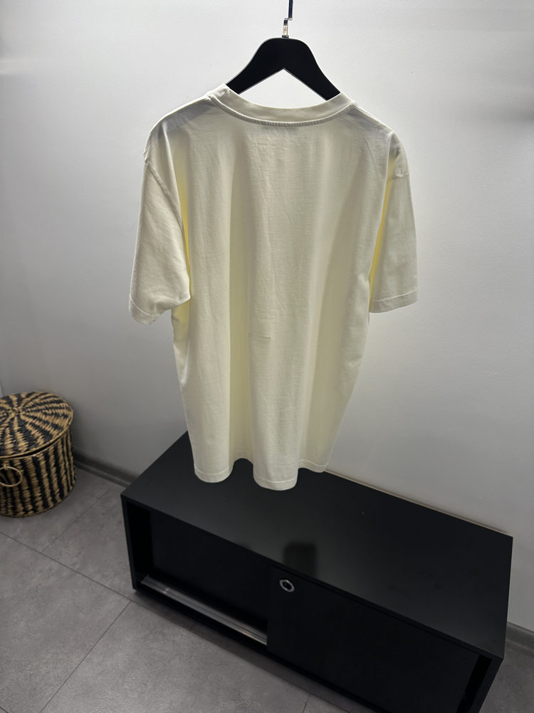 Acne Studios Ekru Renk Tişört