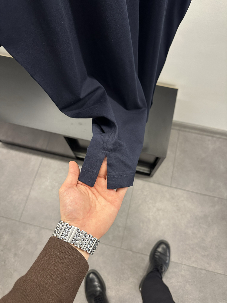 Hermés ‘H’ Cheval Navy Blue Cotton T-Shirt