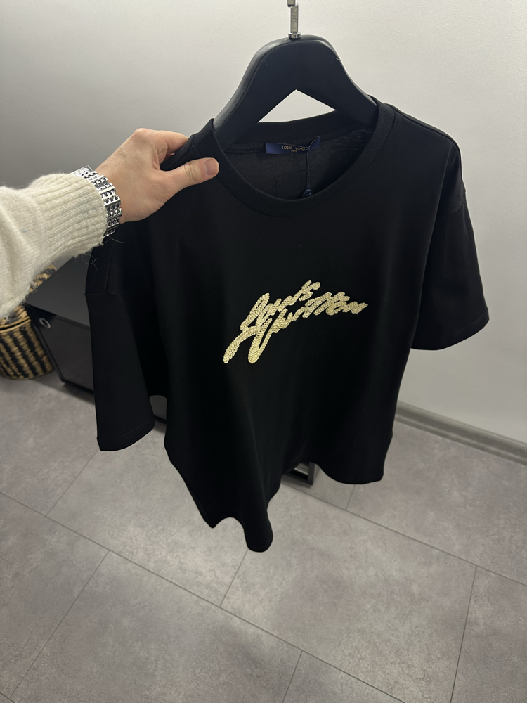 Louis Vuitton Embroidered Signature T-Shirt