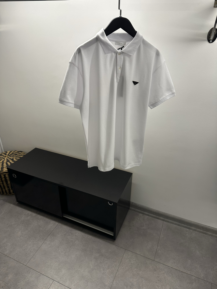 Prada Pique Polo Shirt