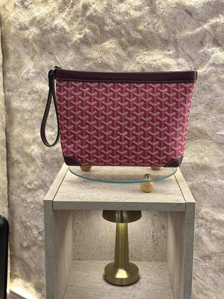 Goyard Bordo El Çantası 