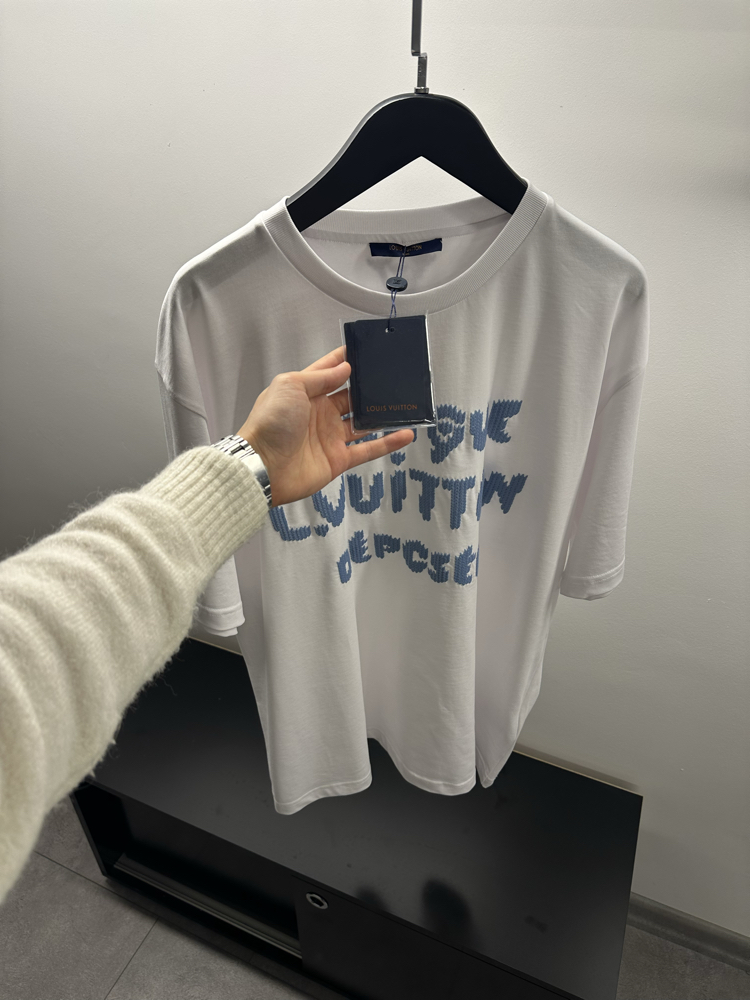 Louis Vuitton Embroidered Signature T-Shirt