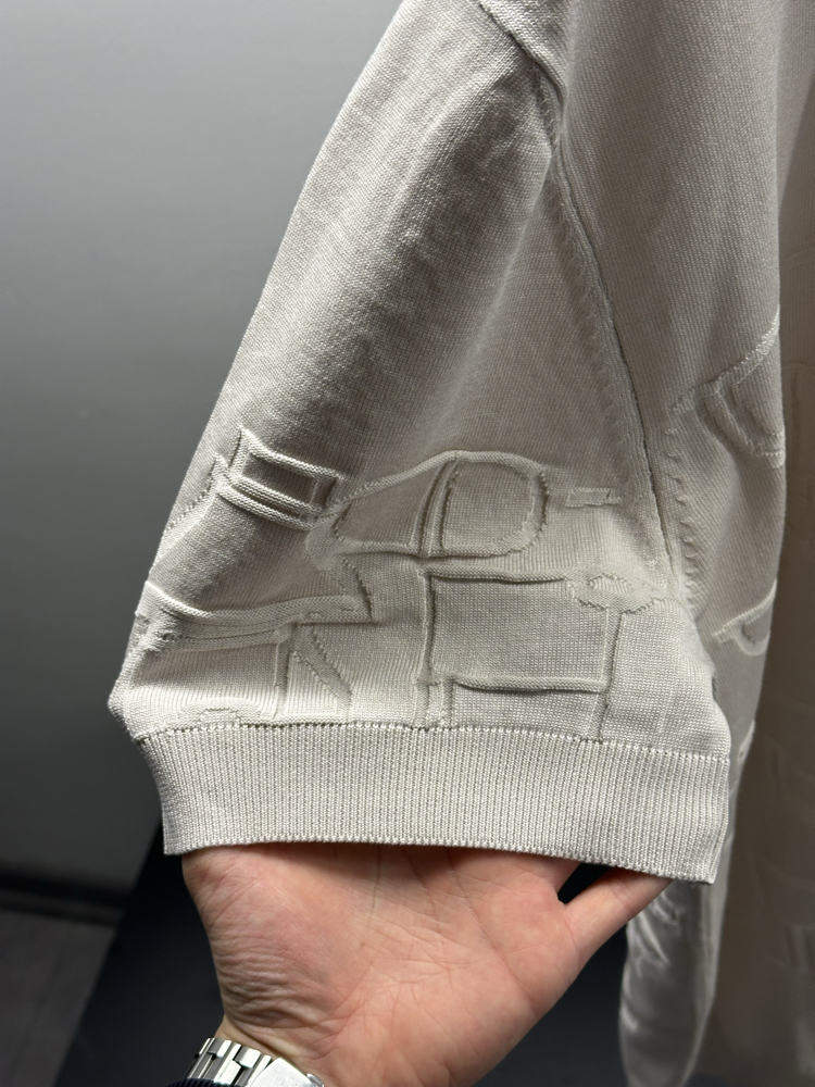 Hermés Crew-Neck Knit Shirt 