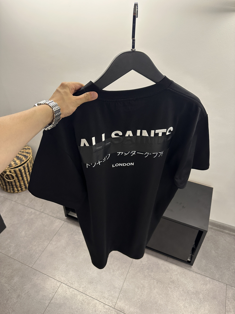 All Saints Redact Kısa Kollu Tişört 