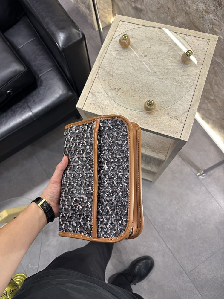 Goyard Kahverengi Clutch