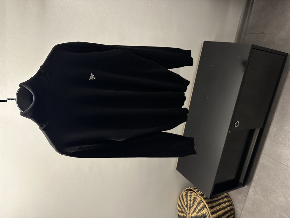 Prada turtleneck sweater Black knit & Jumper